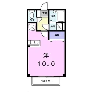 フォレスタ・T2【106号室】の間取り