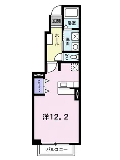 メゾン ド ロベリア【1階】の間取り