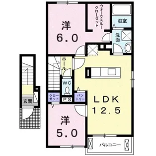 ポーラポポ【2階】の間取り