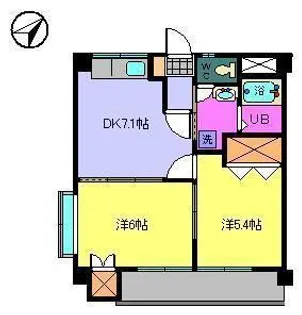 シースカイ【202号室】の間取り