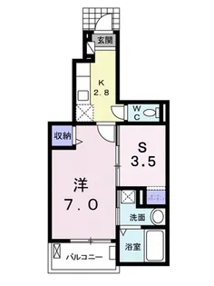 リトモ フェリーチェ Ⅳ【1階】の間取り