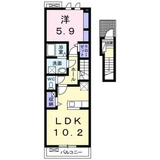 SKH27 Ⅱ【2階】の間取り