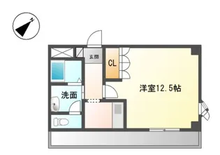 パシフィックヒルズはなみずき【3階】の間取り