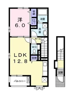 コンドミニアム I&M【2階】の間取り