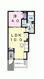 プロムナードWSⅡ【1階】の間取り
