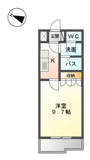 ロイヤルハイツ・IYO【2階】の間取り