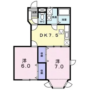 セレッソヒルズ【1階】の間取り