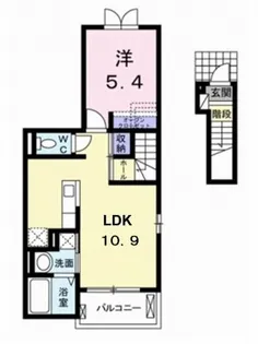 メゾン・ド・フレーズ【2階】の間取り