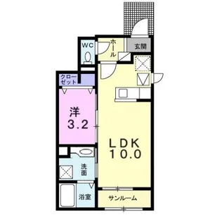 グレイス・レジデンスM【1階】の間取り