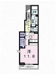 ベネディーレ Ⅱ【1階】の間取り