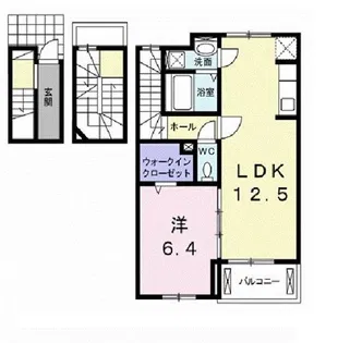 ノーヴァ ミトモⅡ【3階】の間取り