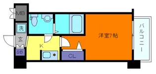 アクロス神戸住吉ステーションフロント【5階】の間取り
