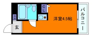 アンピエス六甲【2階】の間取り