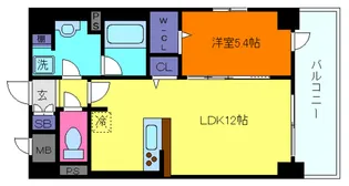兵庫県神戸市灘区備後町3丁目【マンション】の間取り