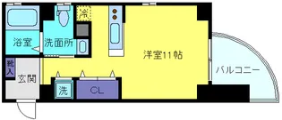 リッツコート六甲【2階】の間取り