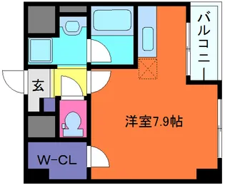 カノン甲南山手【4階】の間取り