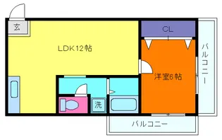 メゾン101【2階】の間取り