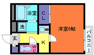 レオパレスプレミエ エトワール【2階】の間取り