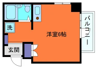 サンパレス21六甲1【2階】の間取り