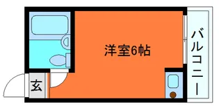 岡本ビラ【2階】の間取り
