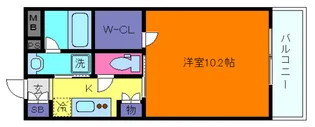 ウェルスクエア芦屋【1階】の間取り