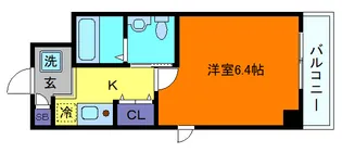 ラディウス森南【803号室】の間取り