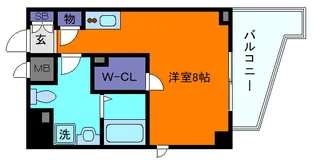 シャロン灘【8階】の間取り