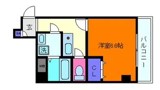 ラムール六甲山ノ手【1階】の間取り