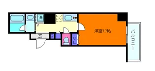 ブロード東灘深江駅前レジデンス【5階】の間取り