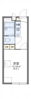レオパレス北野坂【1階】の間取り