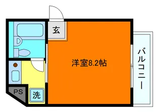 グランドール御影【1階】の間取り