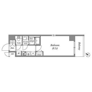ファーストフィオーレ東灘【0704号室】の間取り