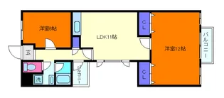 サンヒルズ芦屋Ⅰ【5階】の間取り