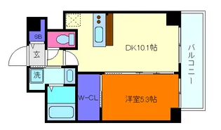 ファーストフィオーレ東灘【7階】の間取り