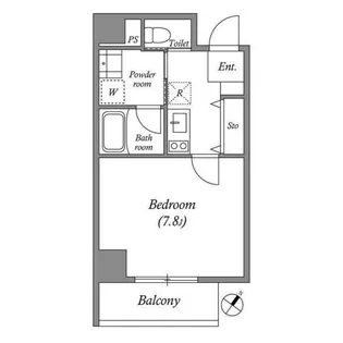 ブロード東灘深江駅前レジデンス【0601号室】の間取り