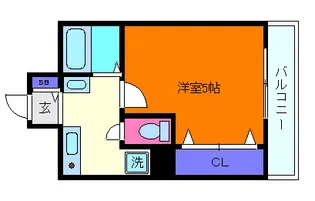 山田マンション【3階】の間取り