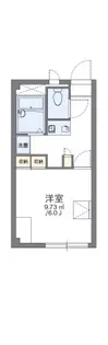 レオパレス灘北【1階】の間取り