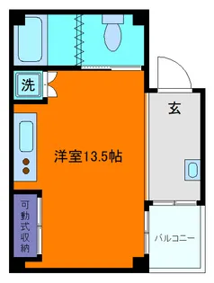 OAZO芦屋上宮川町【202号室】の間取り