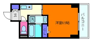 第2大森マンション【1階】の間取り