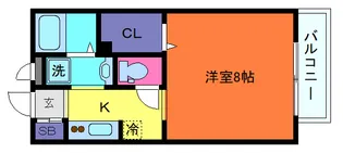ディマンシュ【1階】の間取り
