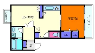 ライオンズマンション本山第5【2階】の間取り