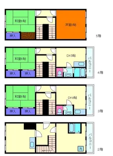甲南町谷ビルの間取り