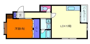 ヴィラ・オークラ【3階】の間取り