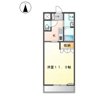 アルマトゥーラ【2階】の間取り