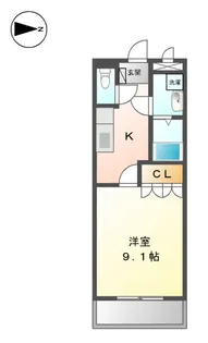 グランエスト【3階】の間取り