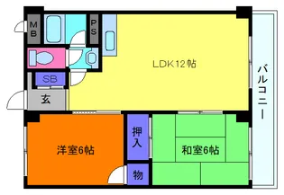 リアライズ高尾(旧:アーバン高尾)【4階】の間取り