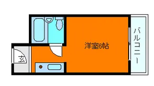 メゾン・ド・六甲パートⅠ【3階】の間取り