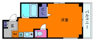 ルネ六甲【3階】の間取り