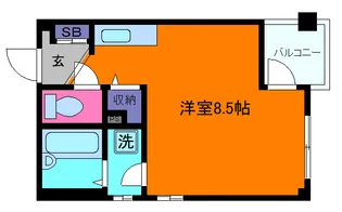 K&Yコート【1階】の間取り