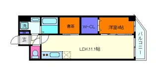EーC’estbien灘【8階】の間取り